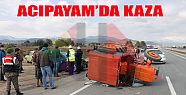 ACIPAYAM'DA TRAFİK KAZASI