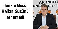 AK Partili Filiz, “Tankın gücü, halkın gücünü yenemedi”