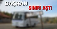 BAŞKAN ŞEVKAN SINIRI AŞTI