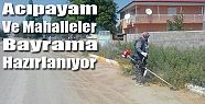 BAYRAMA HAZIRLIKLAR SÜRÜYOR