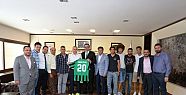 Denizlispor'dan Başkan Zolan'a ziyaret