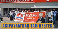 ERDOĞAN İÇİN ACIPAYAM'DA DESTEK KAMPANYASINA KATILDI