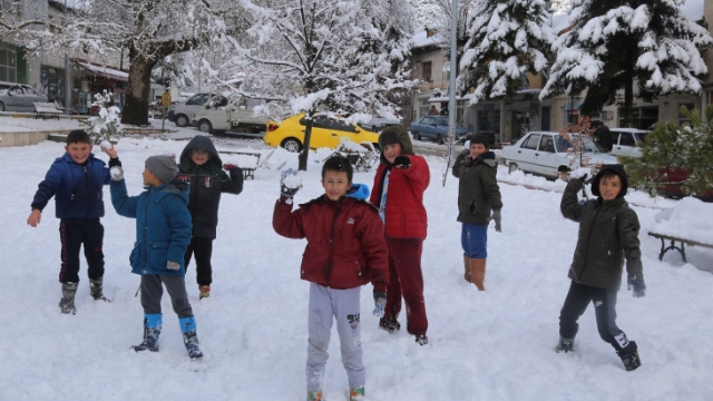 Kar Tatili En Çok Çocuklara Yaradı