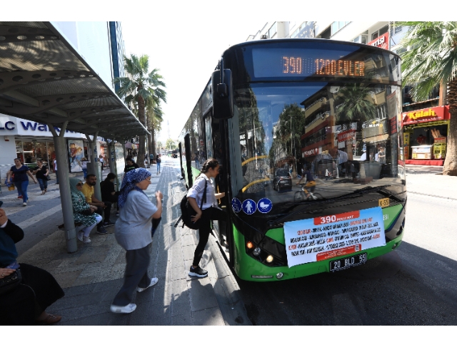 Büyükşehir otobüsleri YKS'ye gireceklere ücretsiz