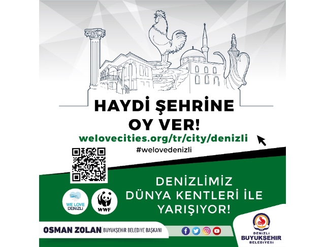 Başkan Zolan: "Haydi Denizli, şehrine oy ver!"