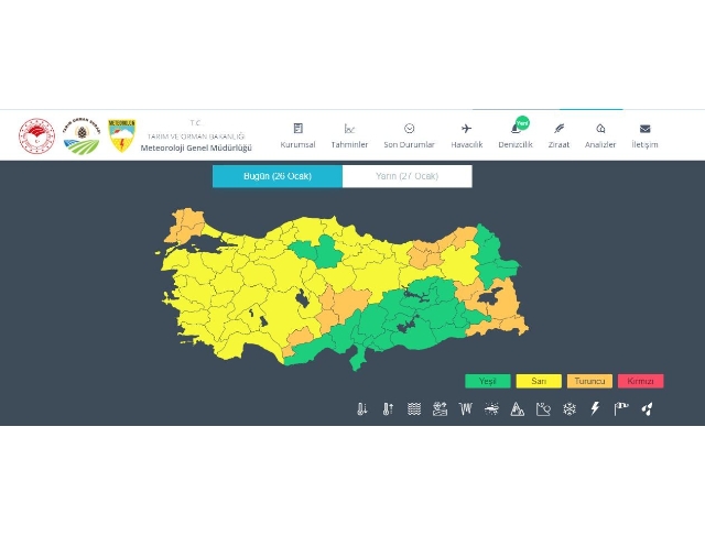 Meteorolojiden kar ve tipi uyarısı