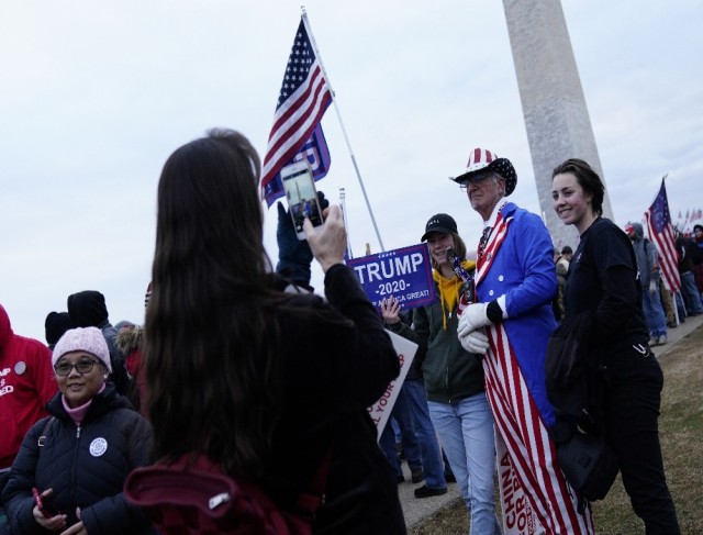 Trump destekçilerinden “Çalmayı Durdur” mitingi