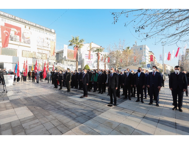 Denizli Ata’sını unutmadı