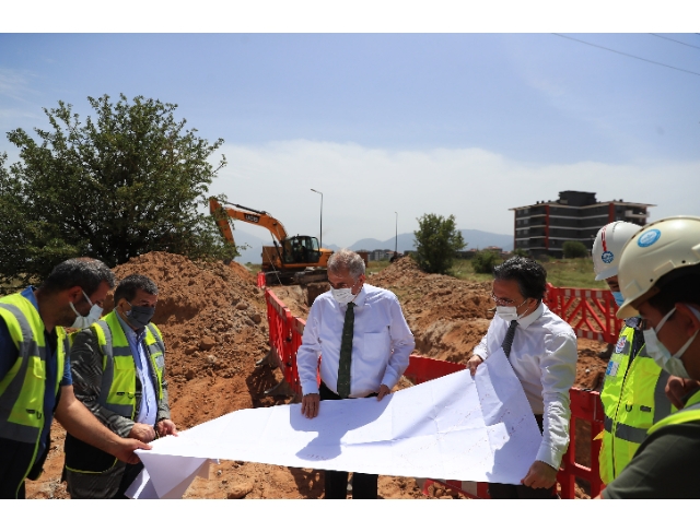 Büyükşehir DESKİ'den Yenişafak Mahallesi'ne müjde