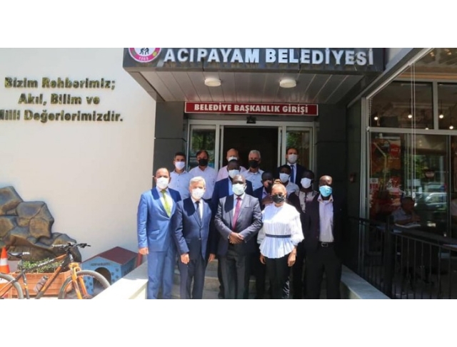 ACIPAYAM UGANDA BÜYÜKELÇİSİNİ AĞIRLADI