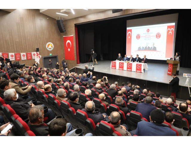 MHP'li Akçay, Denizli'de "Adım Adım 2023" toplantısına katıldı