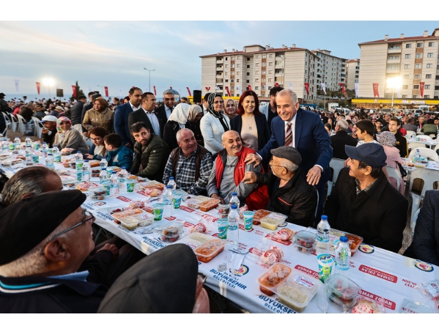 Büyükşehir'in gönül sofrası Kayaköy’de