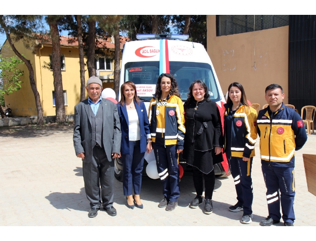 Hayırsever vatandaştan sağlık müdürlüğüne ambulans bağışı