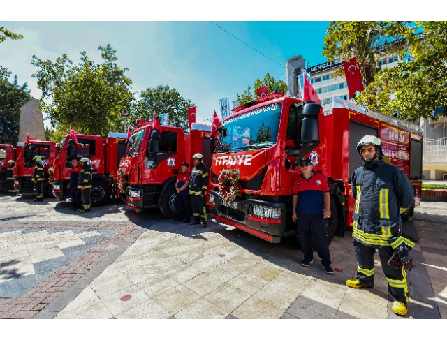 Büyükşehir İtfaiye gücüne güç kattı