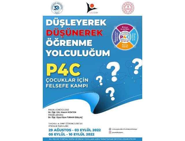 Çocuklar için felsefe kampı başladı