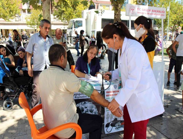 Denizlide kronik hastalıklar konusunda bilgilendirme yapıldı