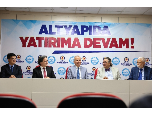 Büyükşehir'den alt yapıda yatırıma devam