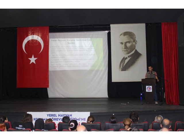 Büyükşehir’den "Yerel Hayvan Koruma Görevlisi" eğitimi