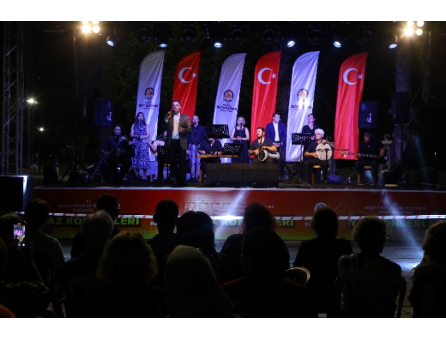 Büyükşehir’den sıcak yaz akşamlarını serinleten konserler