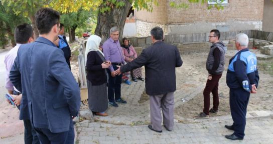 Acıpayam Belediye Başkanı Dr. Hulusi Şevkan Yeşilyuva Mahallesinde İncelemelerde Bulundu