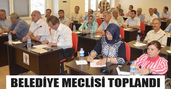 ACIPAYAM BELEDİYE MECLİSİ AĞUSTOS AYI TOPLANTISI YAPILDI