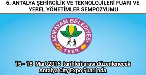 ACIPAYAM BELEDİYESİ ANTALYA CİTY EXPO'DA