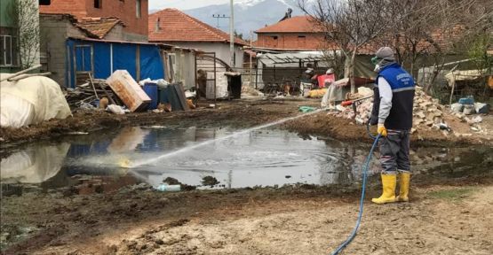 ACIPAYAM SİNEK VE HAŞERESİZ YAZ MEVSİMİNE HAZIRLANIYOR