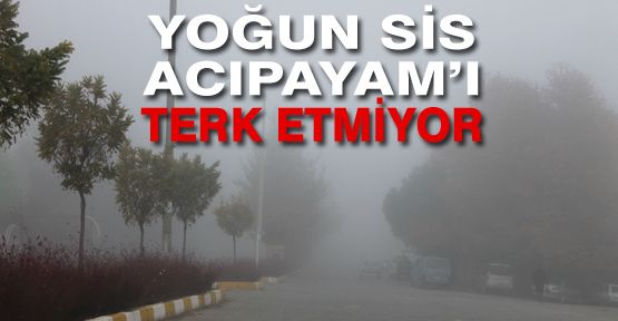 ACIPAYAM VE ÇEVRESİ SİSE TESLİM