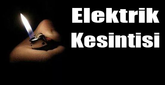 ACIPAYAM'DA ELEKTRİK KESİNTİSİ