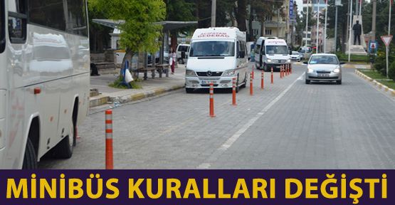 ACIPAYAM'DA MİNİBÜS KURALLARI DEĞİŞTİ