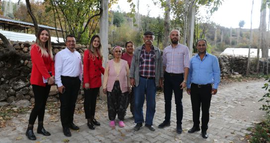 Acıpayam'daki Hastalarını Ziyaret Ettiler