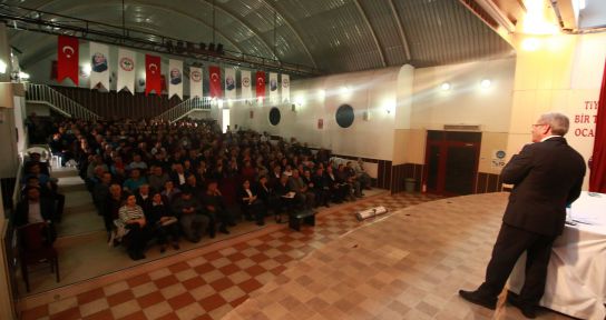 BAŞKAN ŞEVKAN'DAN BELEDİYE PERSONELİNE “ÇOK ÇALIŞACAĞIZ“