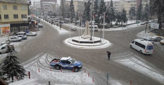 BEKLENEN KAR SONUNDA GELDİ