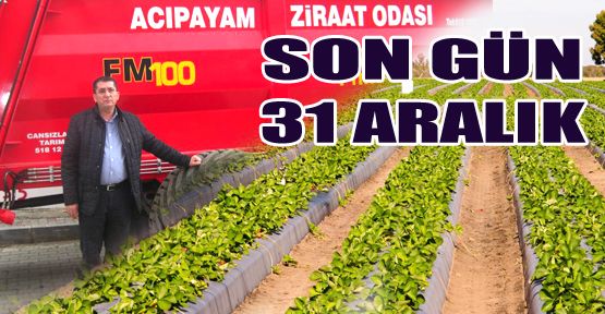 ÇKS 31 ARALIK'TA SON