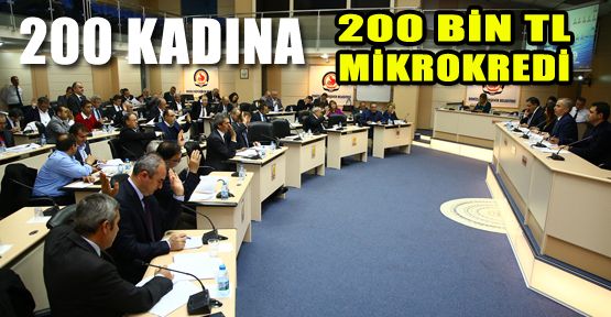 DENİZLİ'DE 200 KADINA 200 BİN TL MİKROKREDİ