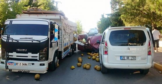 DENİZLİ'DE KAZA: 7 YARALI