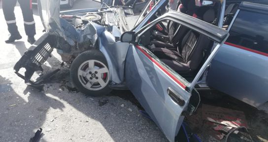 Denizli’de trafik kazası: 4 yaralı