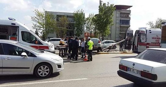 Denizli’de trafik kazası: 5 yaralı