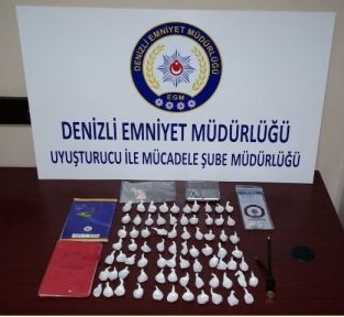 Denizli'de uyuşturucu operasyonu: 2 kişi tutuklandı