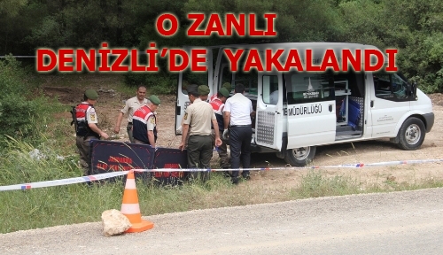 KAFA EZİP BOĞAZ KESEN ZANLI DENİZLİ'DE YAKALANDI