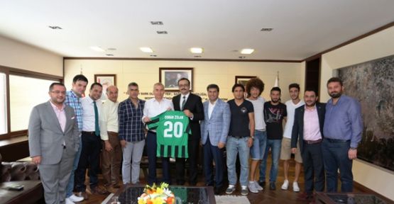 Denizlispor'dan Başkan Zolan'a ziyaret