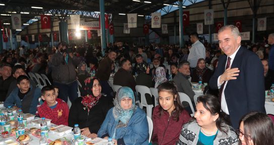 Binlerce Denizlili aynı sofrada buluştu