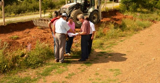 İLÇE STADYUMUNDA DEĞİŞİM ÇALIŞMALARI BAŞLADI