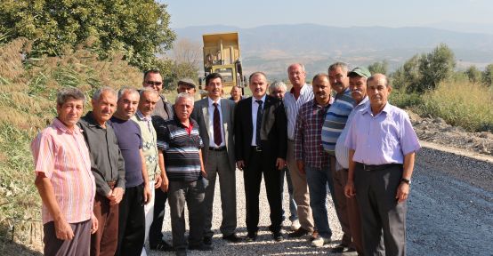 Pamukkale-Çeltikçi yolu hizmete açıldı