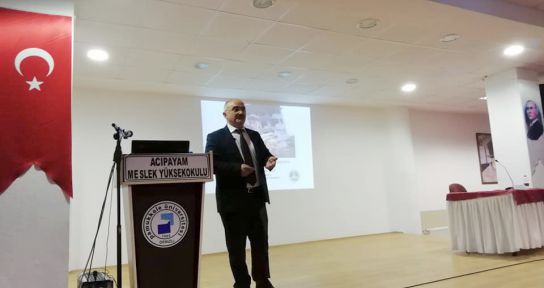 PAÜ Acıpayam’da ‘deprem konferansı