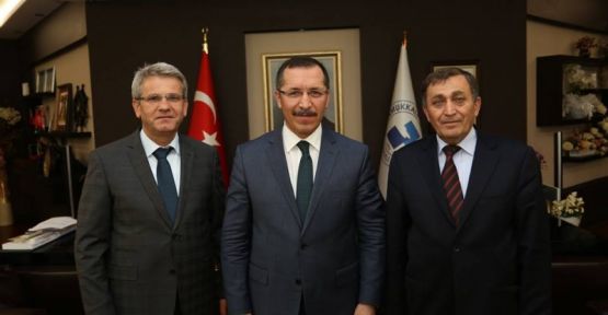 REKTÖR BAĞ'A HAYIRLI OLSUN ZİYARETİ