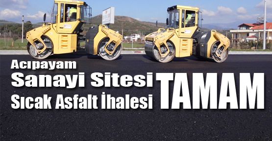 SICAK ASFALT GELİYOR