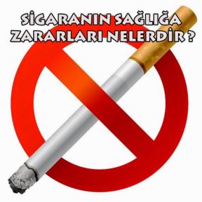 SİGARANIN ZARARLARI ANLATILACAK