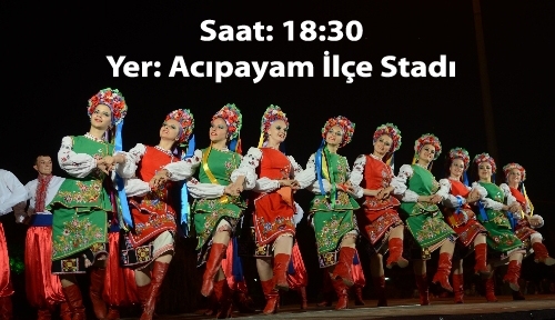 ULUSLARARASI HALK DANSLARI FESTİVALİ ACIPAYAM'DA