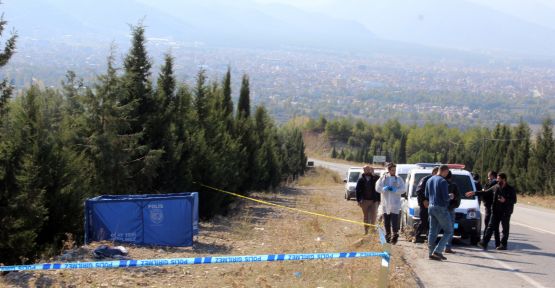 Yol kenarında ölü bulundu